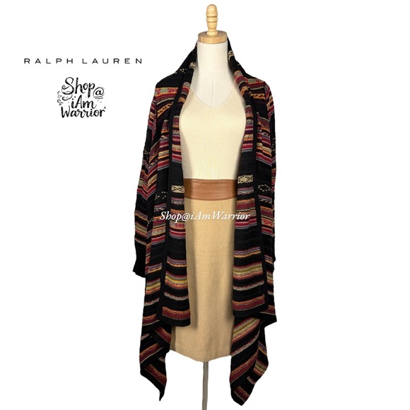 Ralph Lauren Black label Cashmere Blend Pencil Skirt with Leather Buckled Waist - Picture 5 of 13